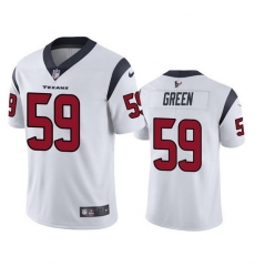 Men Houston Texans 59 Kenyon Green White Vapor Untouchable Limited Stitched Jersey