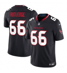 Men Houston Texans  66 Keylan Rutledge Navy 2026 Draft 2nd Alternate 2026 F U S E  Vapor Limited Stitched Football Jersey