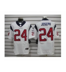 Nike Houston Texans 24 Johnathan Joseph White Elite NFL Jersey