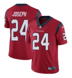 Nike Texans #24 Johnathan Joseph Red Alternate Mens Stitched NFL Vapor Untouchable Limited Jersey