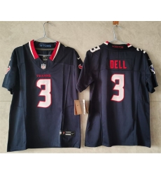 Women Houston Texans 3 Tank Dell Navy F U S E Vapor Stitched Football Jersey Women Houston Texans 3 Tank Dell Navy F U S E Vapor Stitched Football Jersey