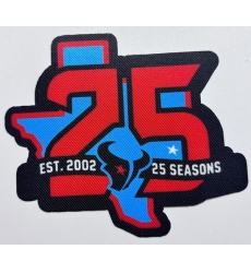 Men Texans 25TH Anniversary Seasons Patch Biaog Men Texans 25TH Anniversary Seasons Patch Biaog