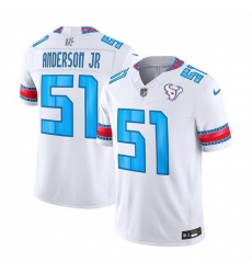 Youth Houston Texans  51 Will Anderson Jr  White 2026 F U S E   HOUSTON US  Rivalries Collection Limited Stitched Football Jersey