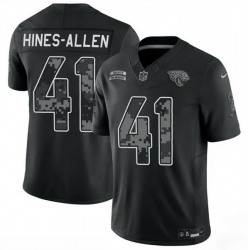 Men Jacksonville Jaguars 41 Josh Hines Allen Black F U S E 2026 Salute to Service Limited Stitched Football Jersey