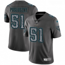 Men Nike Jacksonville Jaguars 51 Paul Posluszny Gray Static Vapor Untouchable Limited NFL Jersey