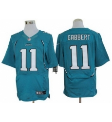 Nike Jacksonville Jaguars 11 Blaine Gabbert Green Elite NFL Jersey