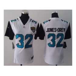 Nike Women Jacksonville Jaguars #32 Maurice Jones-Drew white Jerseys(NEW)