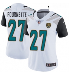 Womens Nike Jacksonville Jaguars 27 Leonard Fournette Elite White NFL Jersey