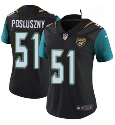 Womens Nike Jacksonville Jaguars 51 Paul Posluszny Elite Black Alternate NFL Jersey