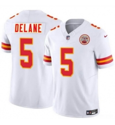 Men Kansas City Chiefs 5 Mansoor Delane White 2026 Draft F U S E Vapor Untouchable Limited Stitched Football Jersey Men Kansas City Chiefs 5 Mansoor Delane White 2026 Draft F U S E Vapor Untouchable Limited Stitched Football Jersey