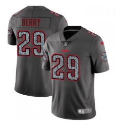 Men Nike Kansas City Chiefs 29 Eric Berry Gray Static Vapor Untouchable Limited NFL Jersey