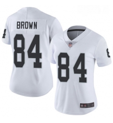 Womens Antonio Brown Limited White Road Jersey Oakland Raiders Football 84 Jersey Vapor Untouchabel Jersey