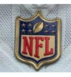 Women Los Angeles Rams Gold NFL Logo Patch Biaog