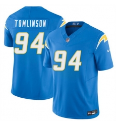 Men Los Angeles Chargers 94 Dalvin Tomlinson Blue 2026 F U S E Vapor Limited Stitched Football Jersey Men Los Angeles Chargers 94 Dalvin Tomlinson Blue 2026 F U S E Vapor Limited Stitched Football Jersey