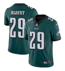 Men Nike Eagles #29 LeGarrette Blount Midnight Green Team Color Stitched NFL Vapor Untouchable Limited Jersey