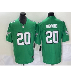 Men Philadelphia Eagles 20 Brian Dawkins Green 2023 F U S E Vapor Untouchable Stitched Football Jersey