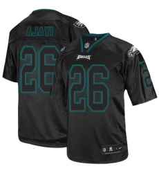 Nike Eagles #26 Jay Ajayi Lights Out Black Mens Stitched NFL Elite Jersey