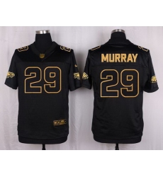 Nike Eagles #29 DeMarco Murray Black Mens Stitched NFL Elite Pro Line Gold Collection Jersey