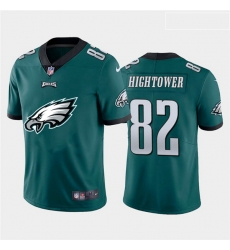 Nike Eagles 82 John Hightower Green Team Big Logo Vapor Untouchable Limited Jersey