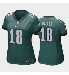 women jalen reagor philadelphia eagles green game jersey 