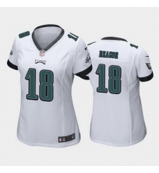 women jalen reagor philadelphia eagles white game jersey 