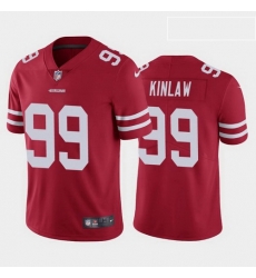 men javon kinlaw san francisco 49ers scarlet vapor limited jersey 