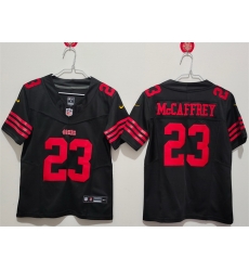 Women San Francisco 49ers 23 Christian McCaffrey Black F U S E Vapor Untouchable Stitched Jersey Women San Francisco 49ers 23 Christian McCaffrey Black F U S E Vapor Untouchable Stitched Jersey