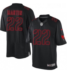 Mens Nike Tampa Bay Buccaneers 22 Doug Martin Limited Black Impact NFL Jersey