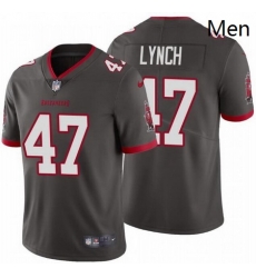 Nike Buccaneers 47 John Lynch Gray 2020 New Vapor Untouchable Limited Jersey