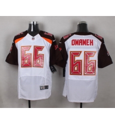 Nike Buccaneers #66 Patrick Omameh Wite  Team Color Men  Stitched NFL New Elite Jersey