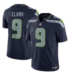 Men Seattle Seahawks  9 Bud Clark Navy 2026 Draft F U S E  Vapor Untouchable Limited Stitched Football Jersey