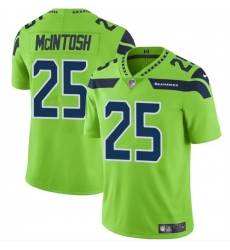 Youth Seattle Seahawks 25 Kenny McIntosh Green Vapor Limited Stitched Football Jersey