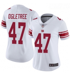 Giants #47 Alec Ogletree White Women Stitched Football Vapor Untouchable Limited Jersey