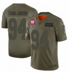 Womens New York Giants 94 Dalvin Tomlinson Limited Camo 2019 Salute to Service Football Jersey