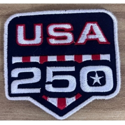 Men Washington Commanders USA 250 Anniversary Patch Biaog