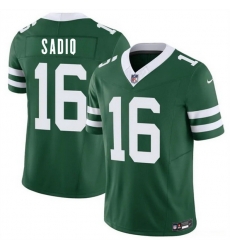 Men New York Jets  16 Kenyon Sadiq Green 2026 Draft F U S E  Vapor Untouchable Limited Stitched Jersey