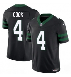 Men New York Jets 4 Brady Cook Black 2025 F U S E Vapor Untouchable Limited Stitched Jersey Men New York Jets 4 Brady Cook Black 2025 F U S E Vapor Untouchable Limited Stitched Jersey