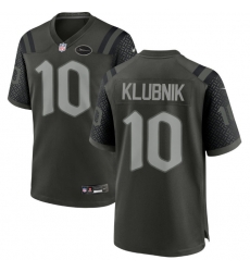 Mens New York Jets 10 Cade Klubnik Black Rivalries Collection Jersey Mens New York Jets 10 Cade Klubnik Black Rivalries Collection Jersey