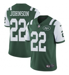 Nike Jets 22 Trumaine Johnson Green Vapor Untouchable Limited Jersey