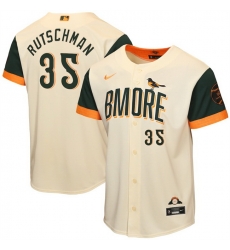 Youth Baltimore Orioles 35 Adley Rutschman Natural 2026 City Connect Stadium Stitched Baseball Jersey Youth Baltimore Orioles 35 Adley Rutschman Natural 2026 City Connect Stadium Stitched Baseball Jersey