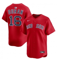 Men Boston Red Sox Nike Home Limited Jersey Red Duran Jarren 16 Men Boston Red Sox Nike Home Limited Jersey Red Duran Jarren 16