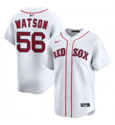 Men Boston Red Sox Nike Home Limited Jersey White Watson Ryan 56