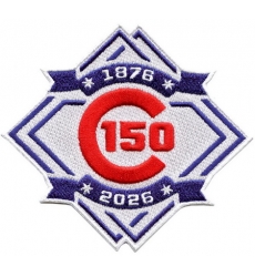 Women Chicago Cubs 150 Anniversary Patch Biaog Women Chicago Cubs 150 Anniversary Patch Biaog