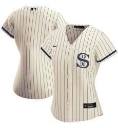 Women Chicago White Sox Field of Dreams Blank Cream Jersey