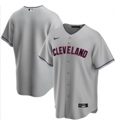 Men Cleveland Indians Nike Gray Blank Jersey