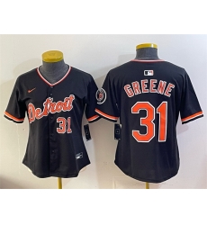Youth Detroit Tigers 31 Riley Greene Black 2026 Alternate Vapor Premier Limited Stitched Baseball Jersey Youth Detroit Tigers 31 Riley Greene Black 2026 Alternate Vapor Premier Limited Stitched Baseball Jersey