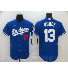 Dodgers 13 Max Muncy Royal 2020 Nike Flexbase Jersey