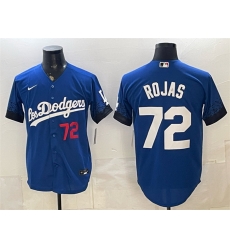 Men Los Angeles Dodgers 72 Miguel Rojas Royal Stitched Baseball Jersey Men Los Angeles Dodgers 72 Miguel Rojas Royal Stitched Baseball Jersey