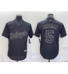 Men Los Angeles Dodgers Black Stitched Baseball Jersey