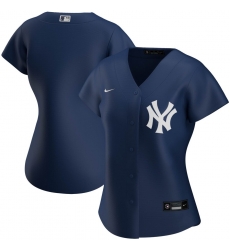 New York Yankees Nike Women Alternate 2020 MLB Team Jersey Navy